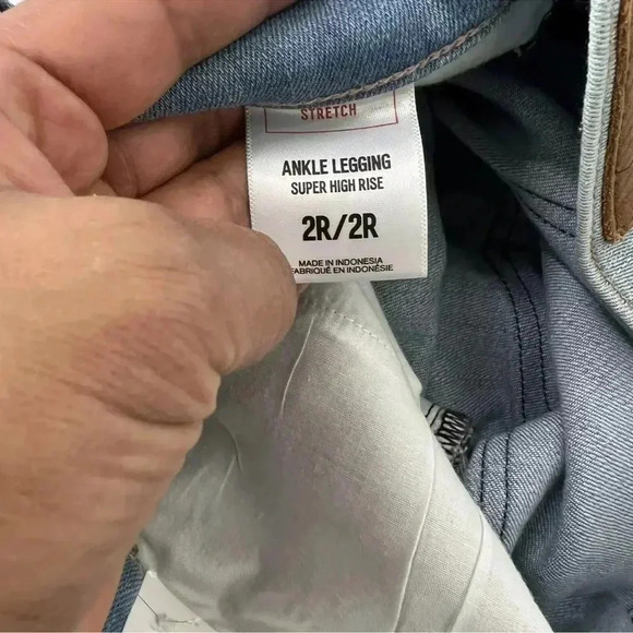 Express Ankle Legging High RIse‎ Jean Size 2R - Picture 9 of 11